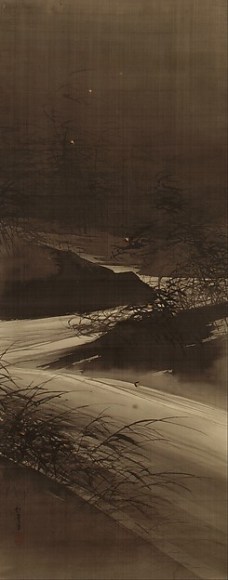 Fireflies Over the Uji River by Moonlight, Suzuki Shonen