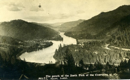 [IDAHO-B-0003] Clearwater River - Ahsahka, photographer unknown